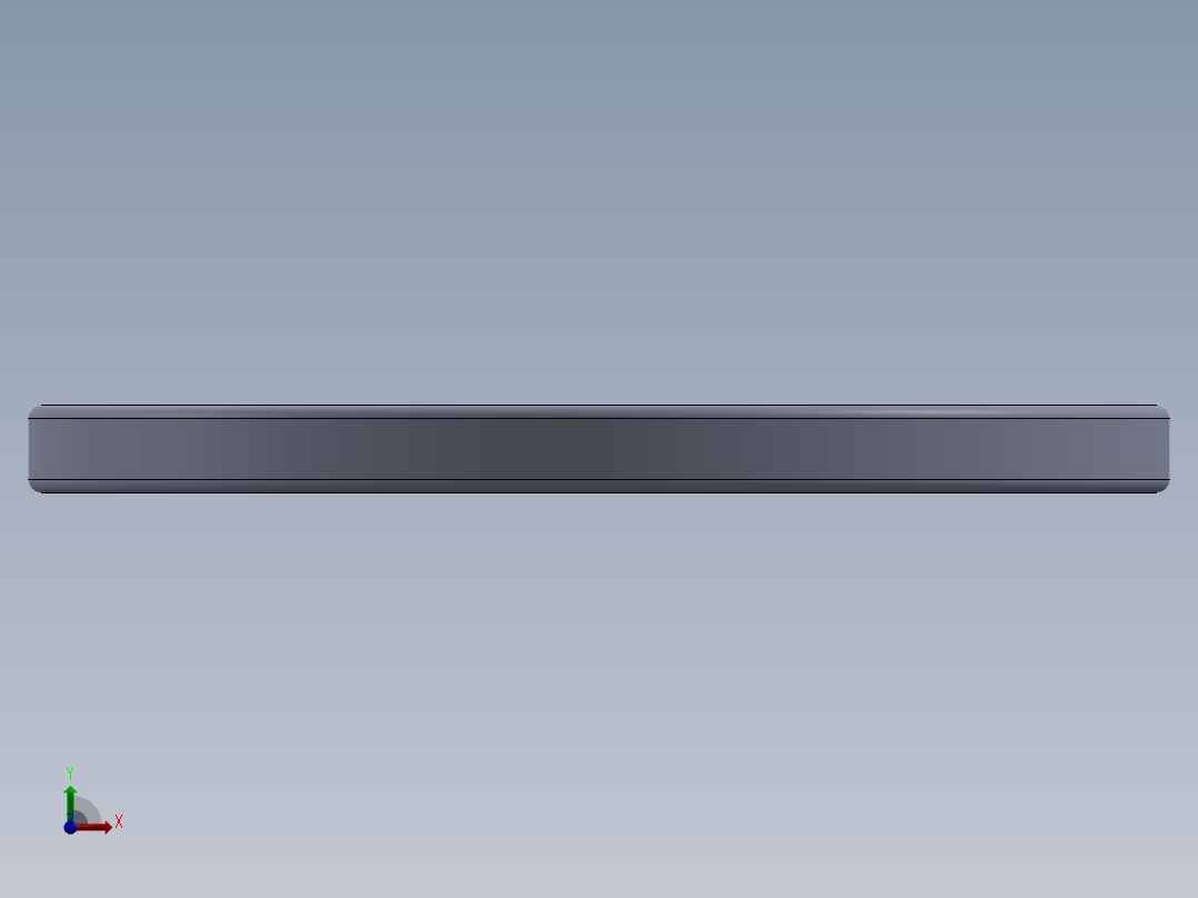 SAE平垫圈-FLAT WASHER SAE 0.625.SLDPRT前视图