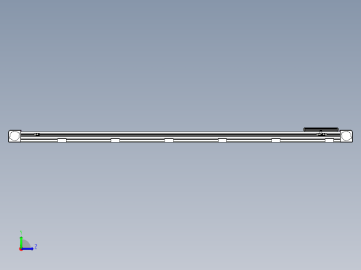 同步带滑台-欧规B8H-L176-S2100-L-ZP40-D3-N5左视缩略图