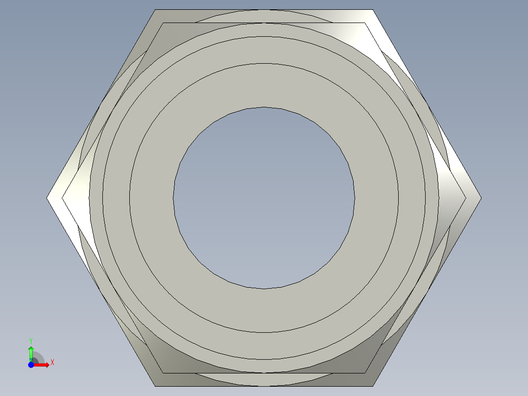 卡套式工业通用硬管接头12-8_trbu-s前视图