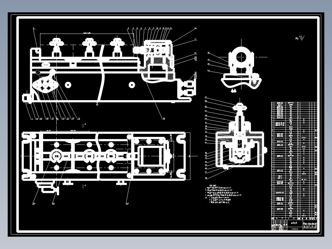 CA6140机床方刀架的工艺工装设计-机械加工工艺及夹具设计-液压夹紧含23张CAD图