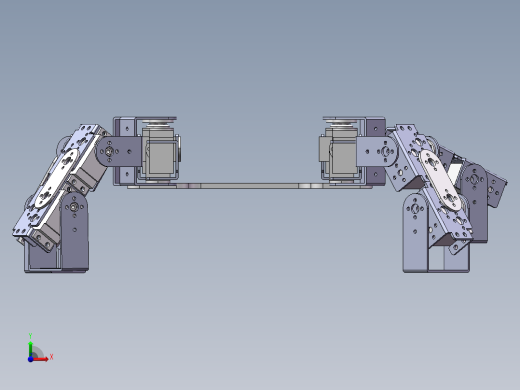 四足1（三维+课设+二维+电路图）前视缩略图