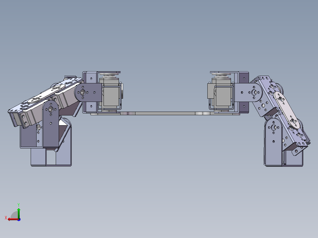 四足1（三维+课设+二维+电路图）后视图