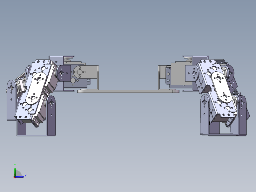 四足1（三维+课设+二维+电路图）左视缩略图