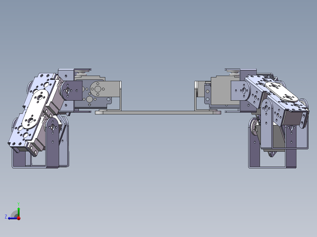 四足1（三维+课设+二维+电路图）右视图