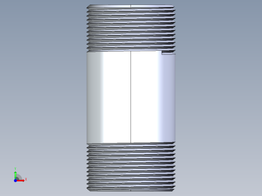 CPVC管件33-Sch80_Nipple_MPTxMPT_9861-216_1.5in x 4in前视缩略图