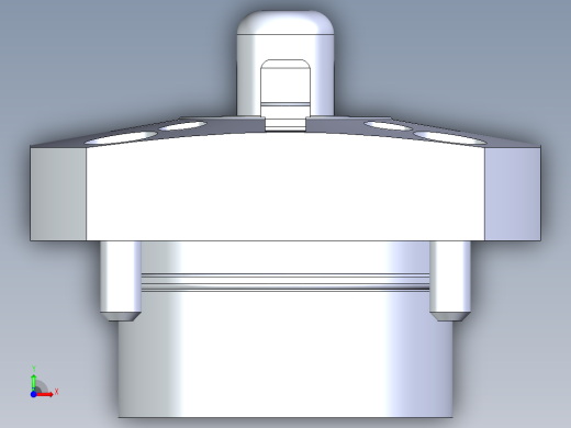 KOSMEKSFK2120-G多系列多零件图纸模型前视缩略图