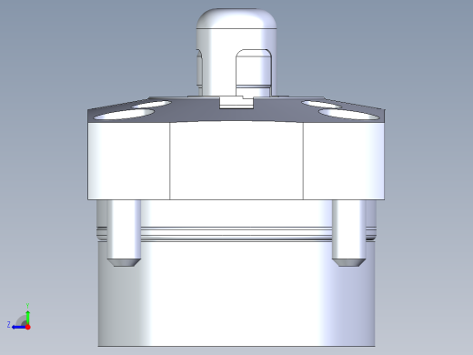 KOSMEKSFK2120-G多系列多零件图纸模型右视缩略图
