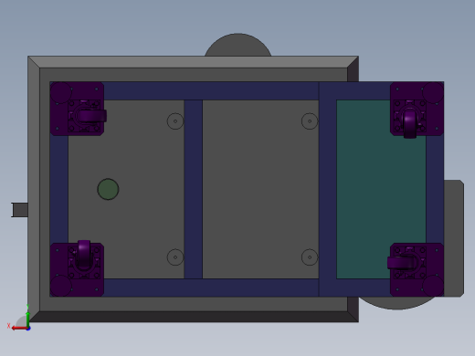 自动攻牙倒角一体机 非标自动化设备3D图纸3D模型后视缩略图