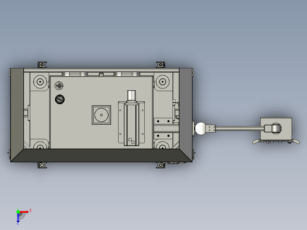 108 40T油压机俯视图