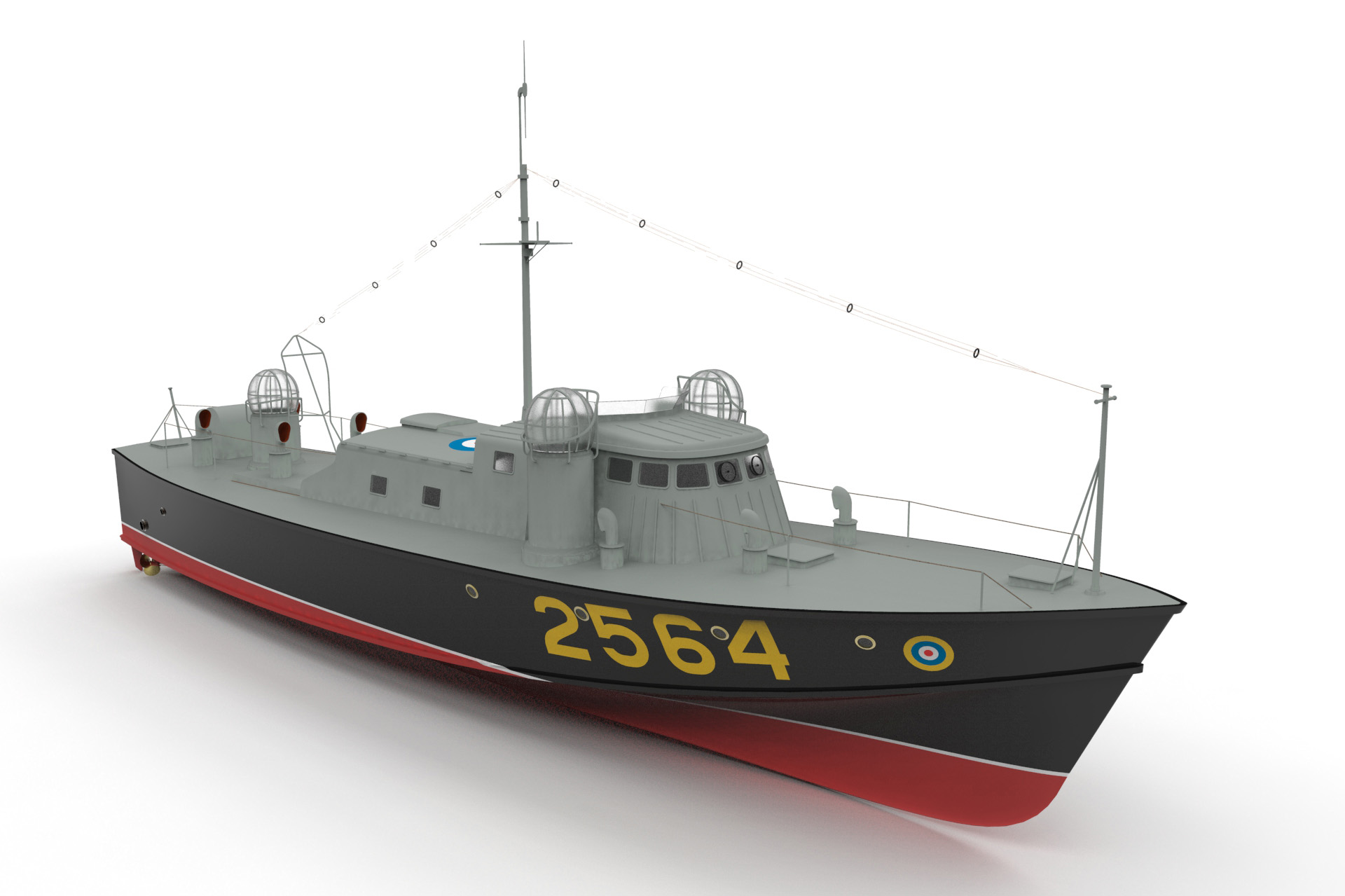 Vosper 73英尺高速快艇