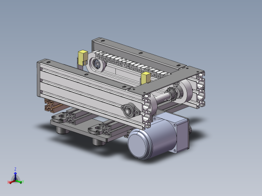 0.35米0.22米双带输送机构