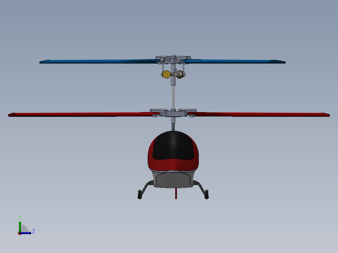 直升机(23)左视图