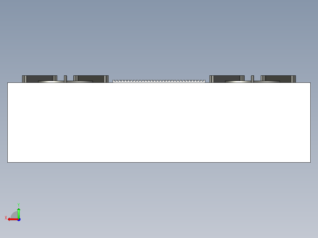 B2004480-狼 RT364G 燃气灶后视图