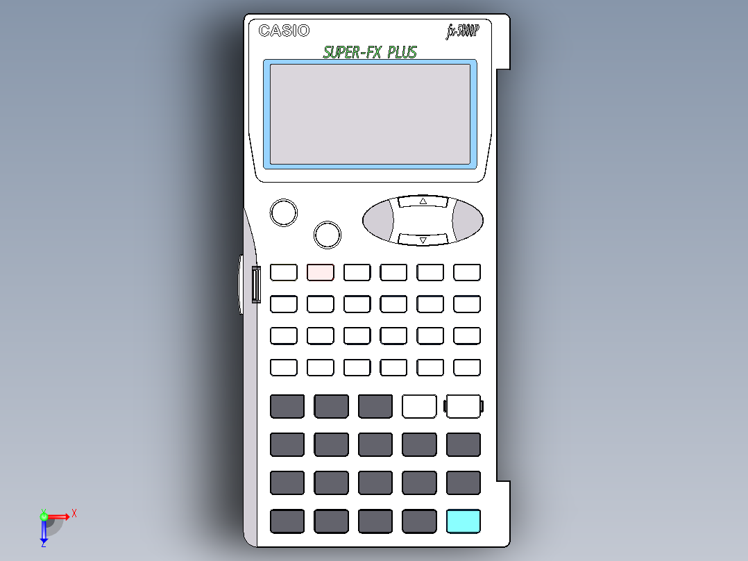 计算器(10)俯视图