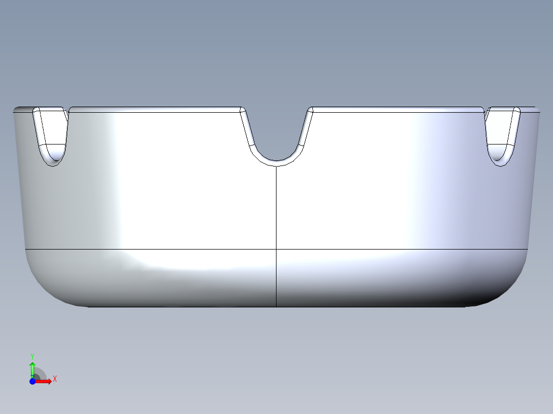 烟灰缸(28)前视图