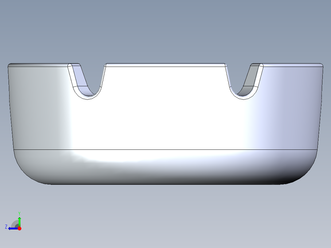 烟灰缸(28)右视图