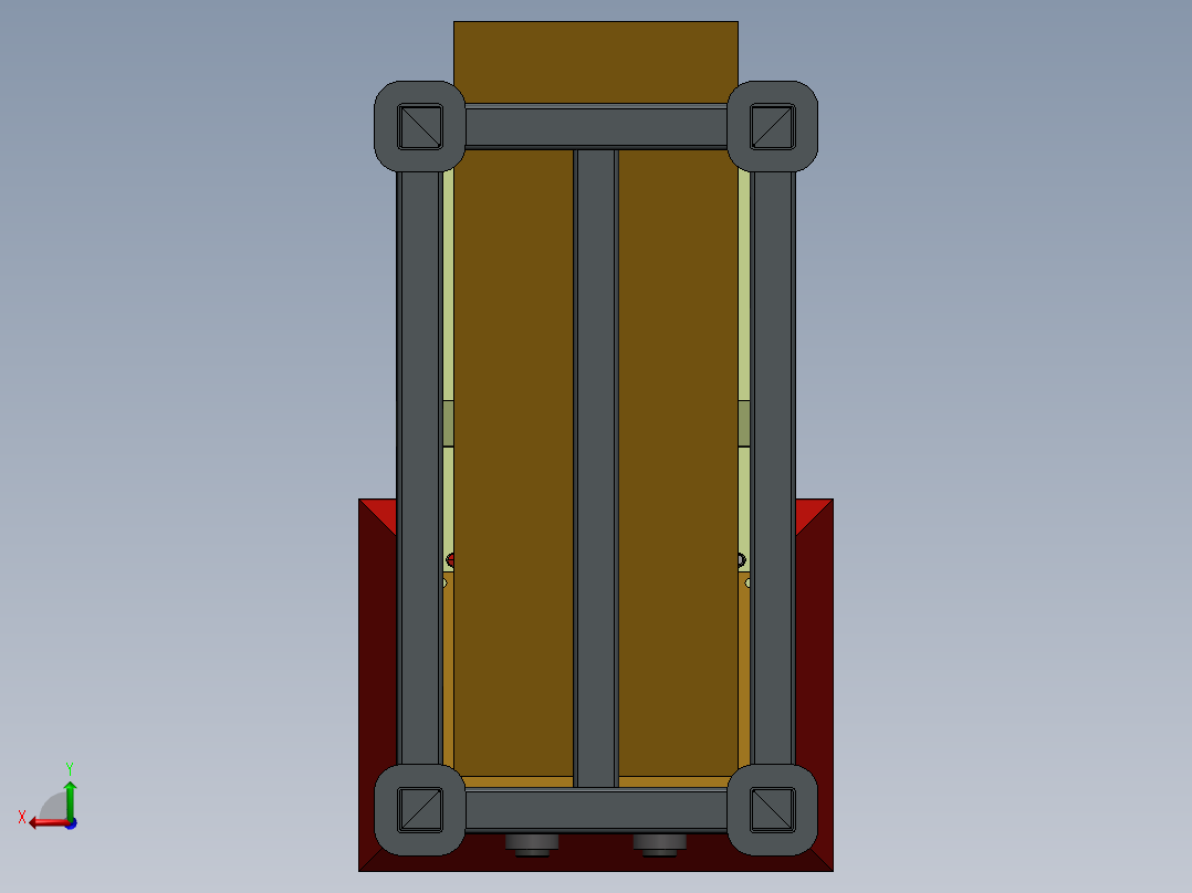 破碎机、迷你碎纸机后视图