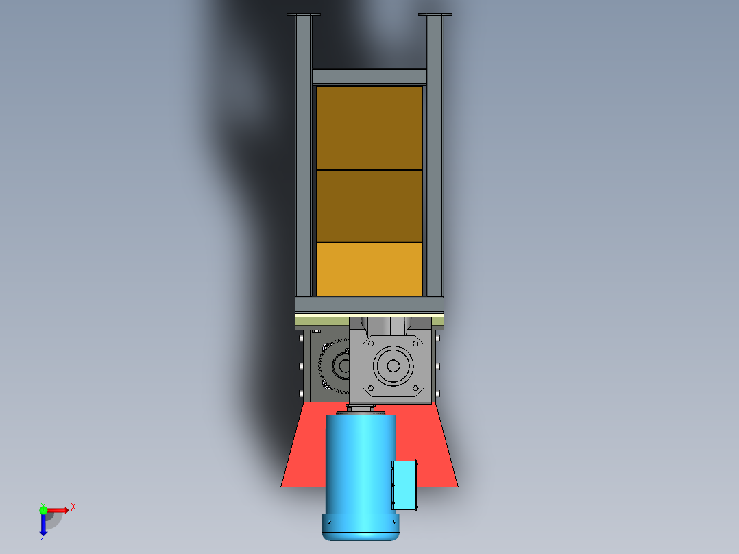 破碎机、迷你碎纸机俯视图