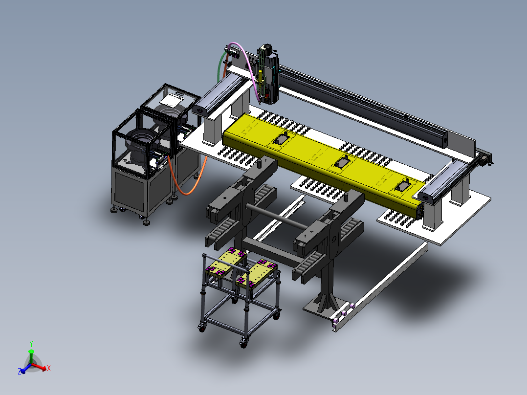 天线组装装配图