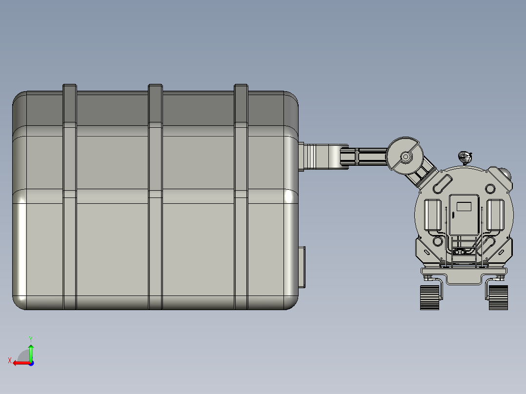 cad概念mmc v1 r1 moon movers容器138后视图