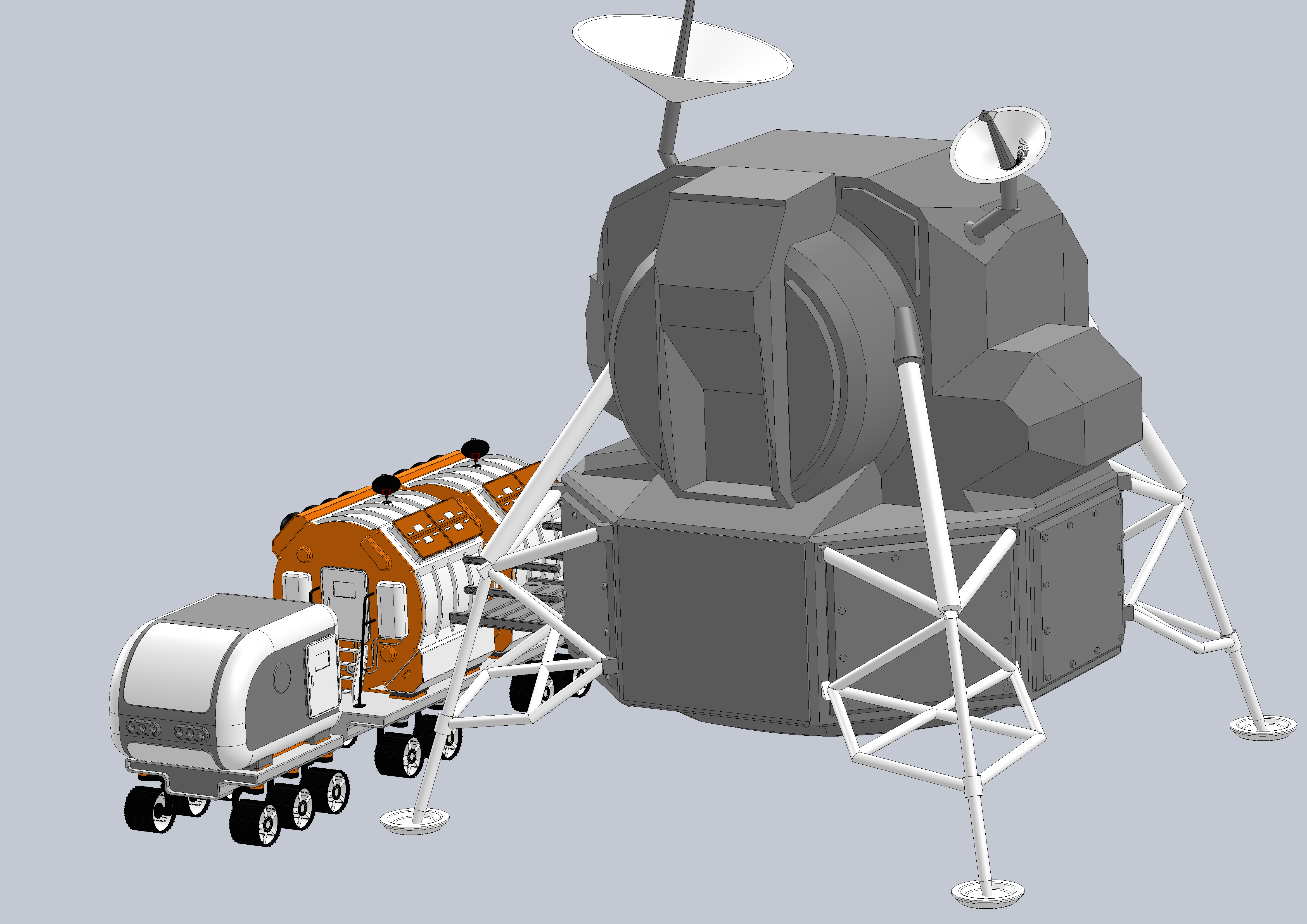 cad概念mmc v1 r1 moon movers容器138