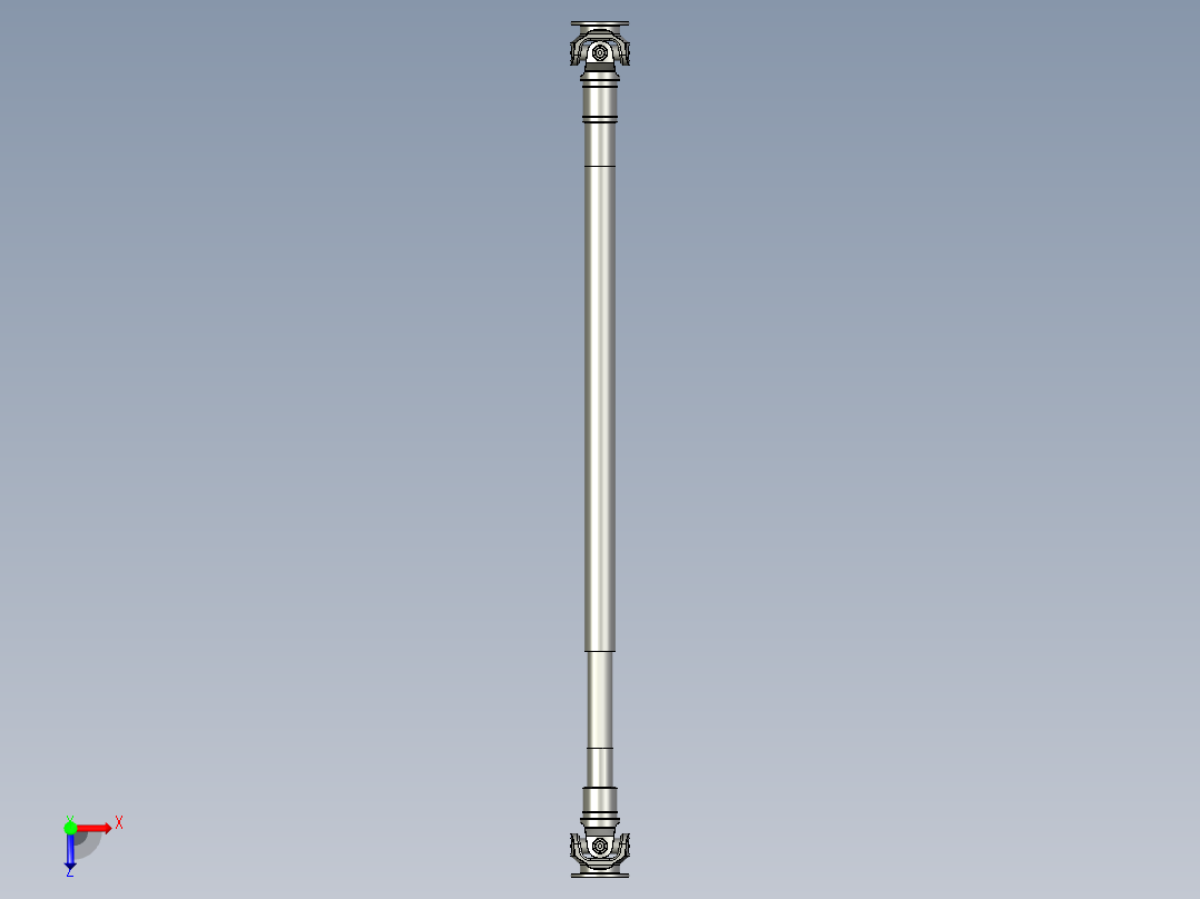 SWC型十字万向联轴器SWC120BH俯视图