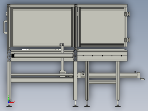 第二段滚筒线总成前视缩略图