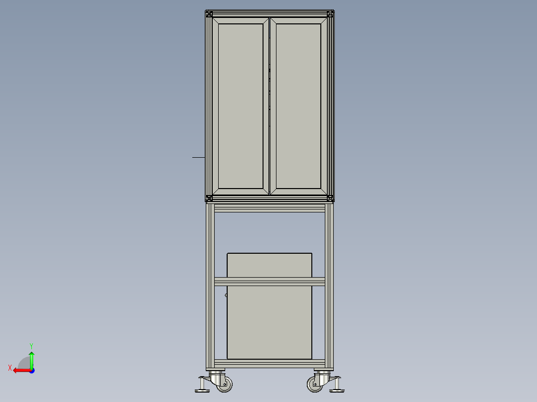 塑料包装带捆扎机后视图