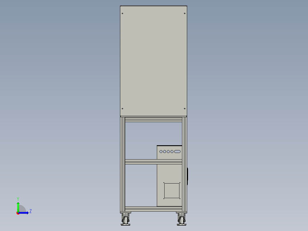 塑料包装带捆扎机左视图