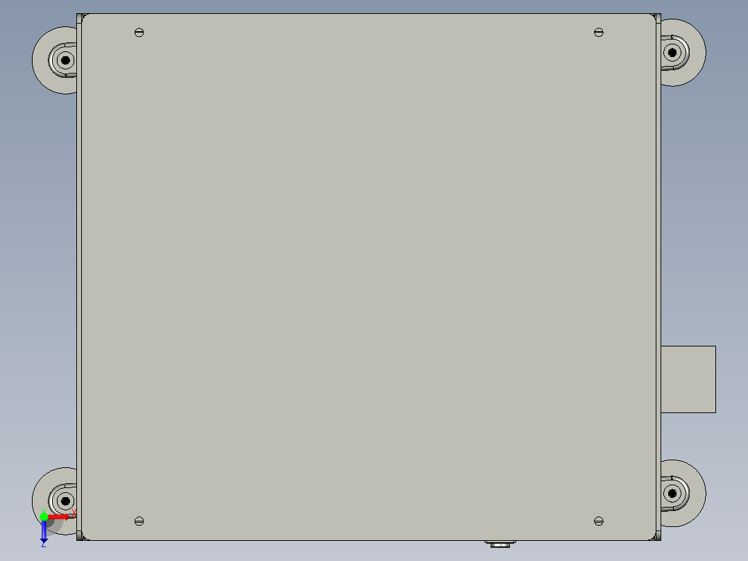 塑料包装带捆扎机俯视图