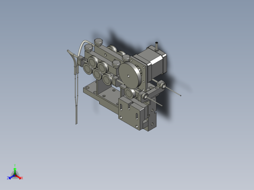 XX03-03-送线补偿装配正等轴测缩略图