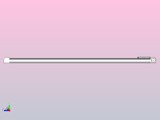 带式直线轴半闭式TPA-ONB-100-232-L2650-DL-J90-N3右视缩略图