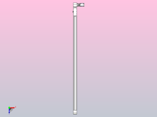 带式直线轴半闭式TPA-ONB-100-232-L2650-DL-J90-N3俯视缩略图