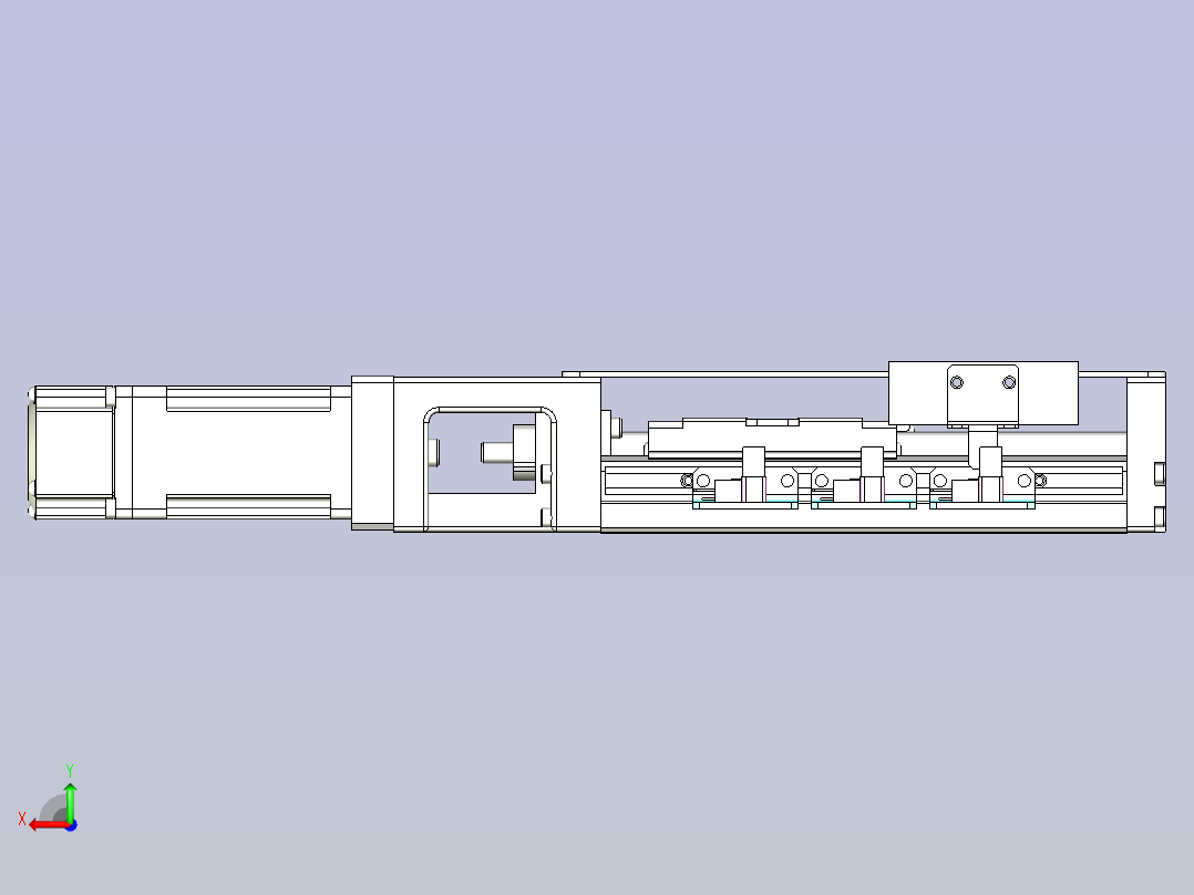 kk60-150A1-F0带MSMD012G1A电机后视图