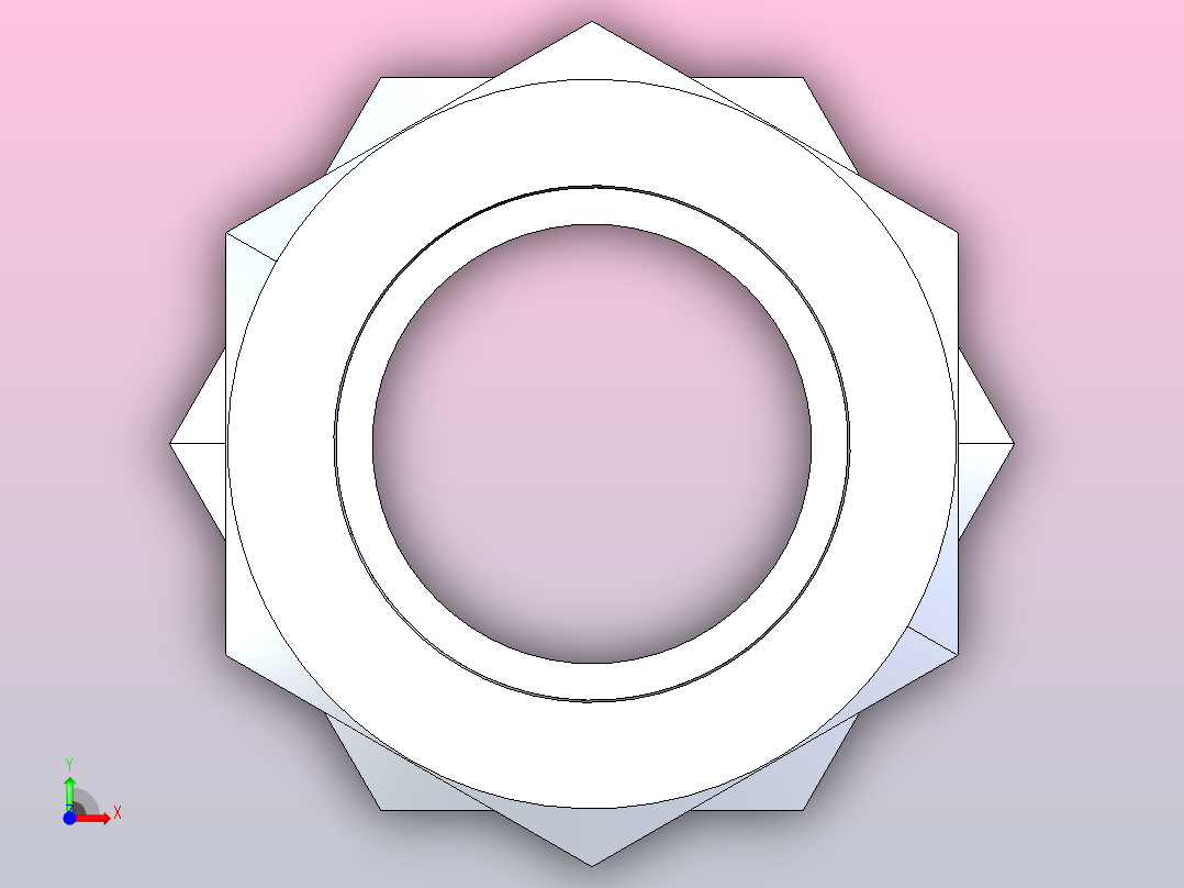 6C 6D 直通过板卡套接头[6C-45-RN]前视图