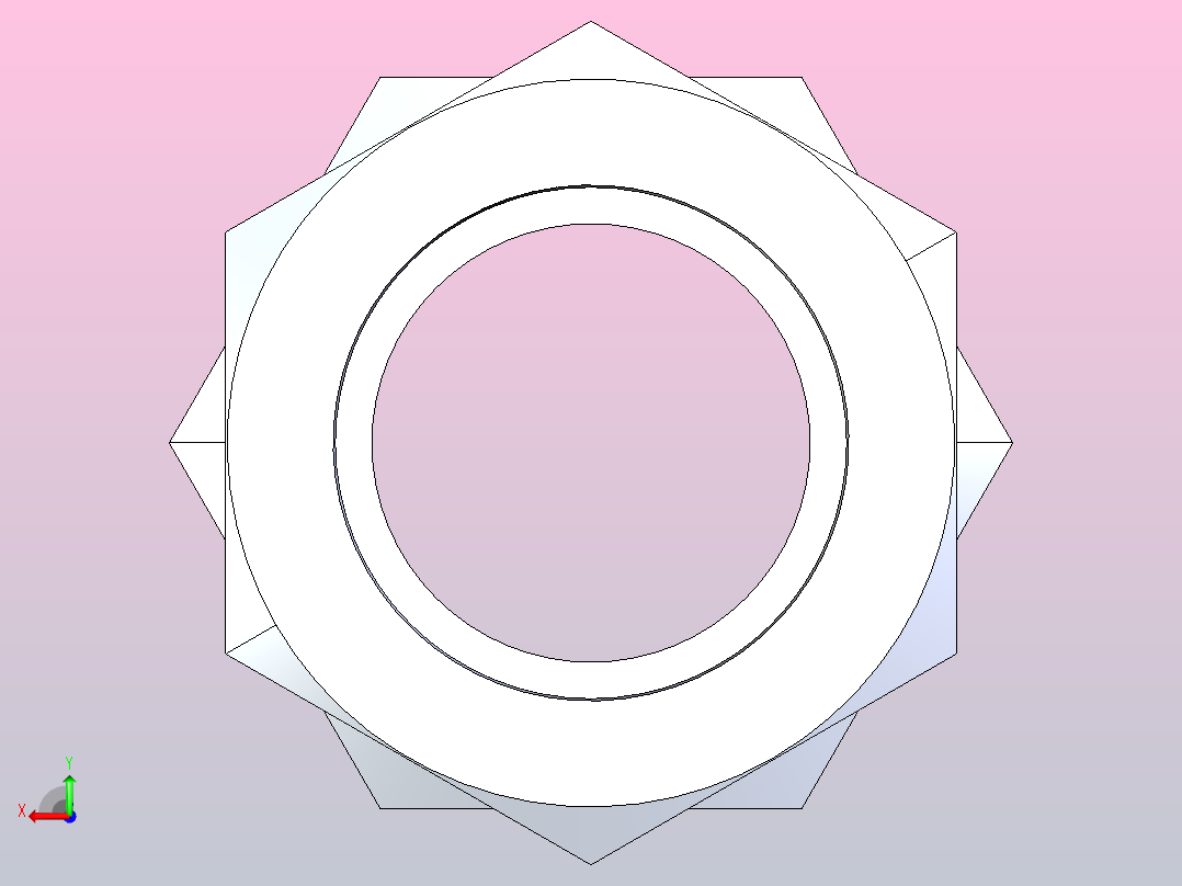 6C 6D 直通过板卡套接头[6C-45-RN]后视图