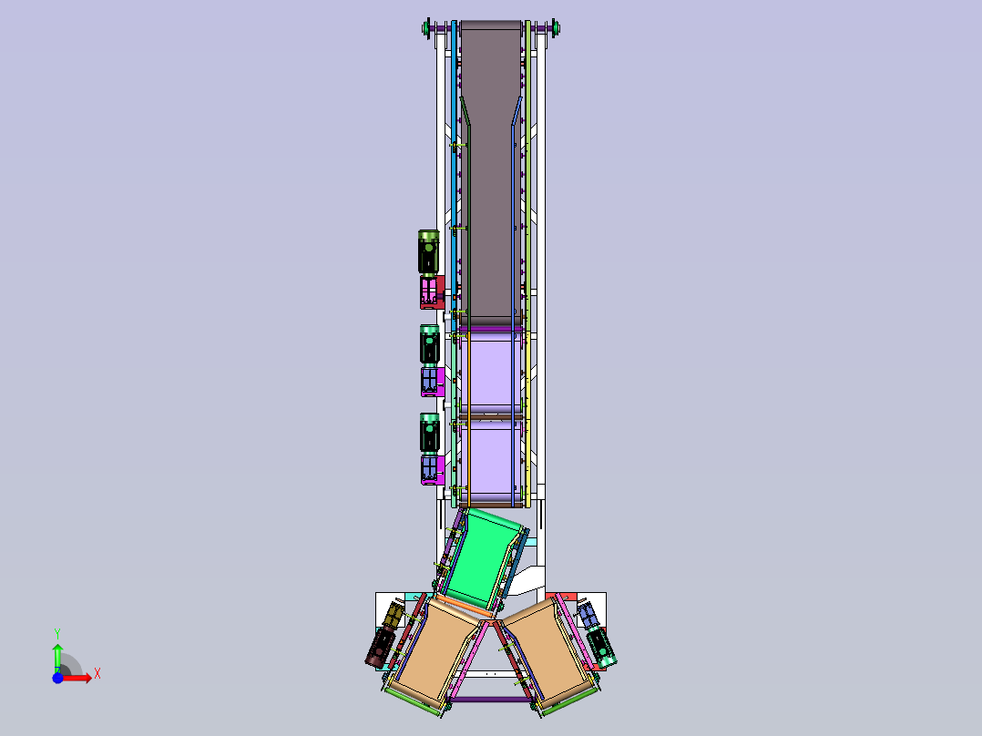 斜坡输送机 66983前视图
