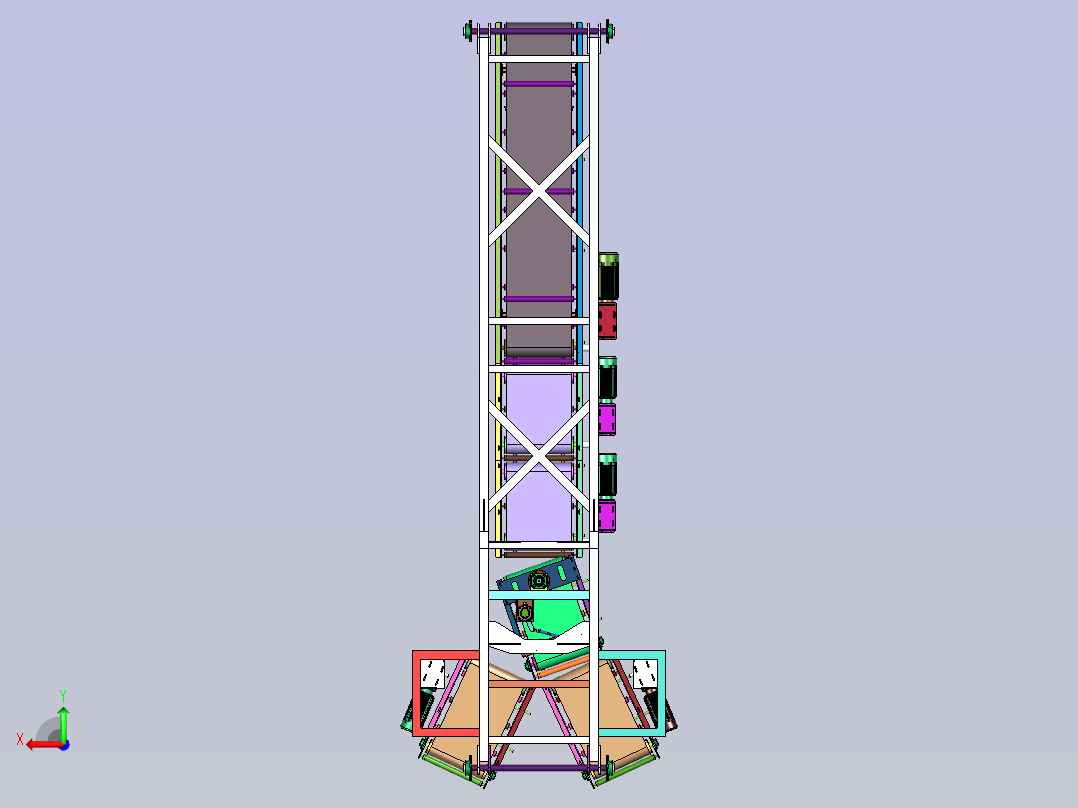 斜坡输送机 66983后视图