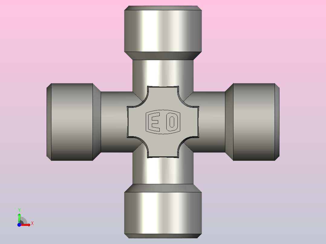 EO联合十字K08SCFX.stp前视图