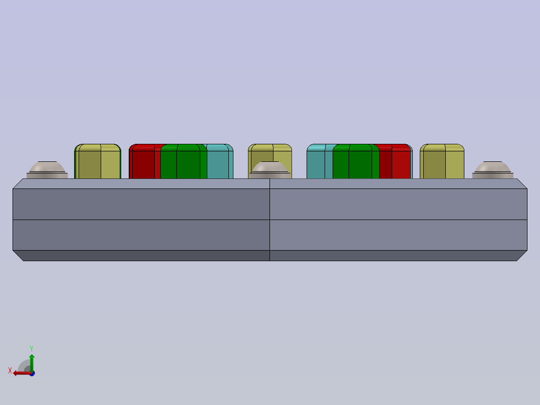 SolidWorks练习解决方案后视图