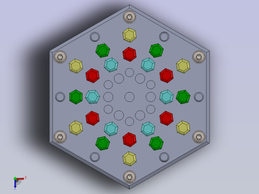 SolidWorks练习解决方案俯视缩略图
