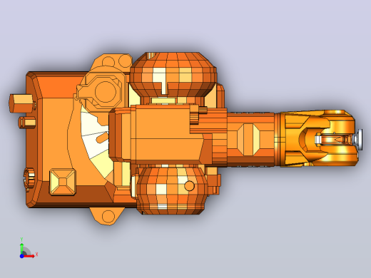 ABB机械手  IRB140-M2004C 3D模型前视缩略图
