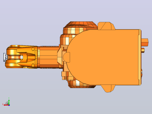 ABB机械手  IRB140-M2004C 3D模型后视缩略图