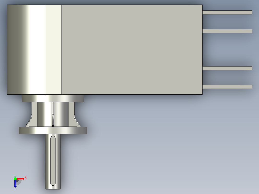 YBEB315A145LP-RV050-C1 YB145全包头部驱动俯视图