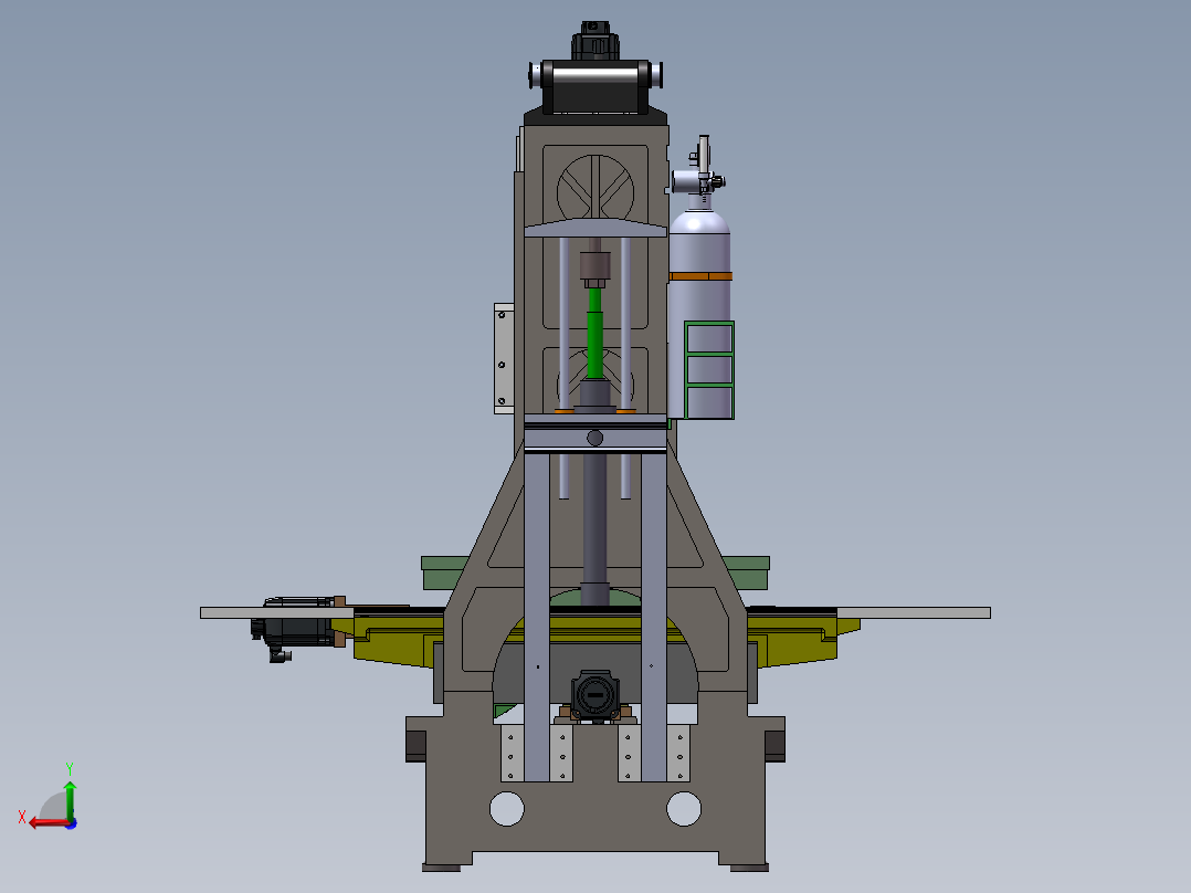 V65机床改造高精度机床sw16可编辑后视图