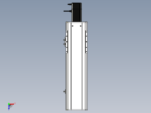 Toyo东佑达直线模组-ETH14-300-BC-400W-鋁端蓋俯视缩略图
