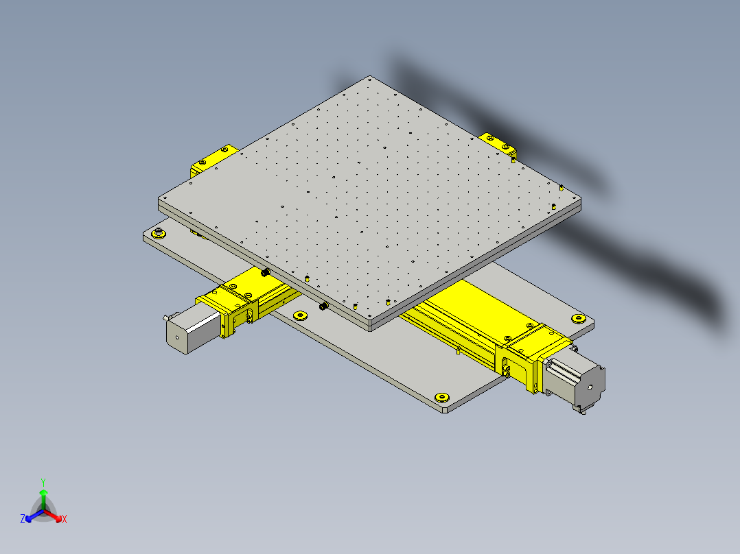 XY滑台正等轴测图