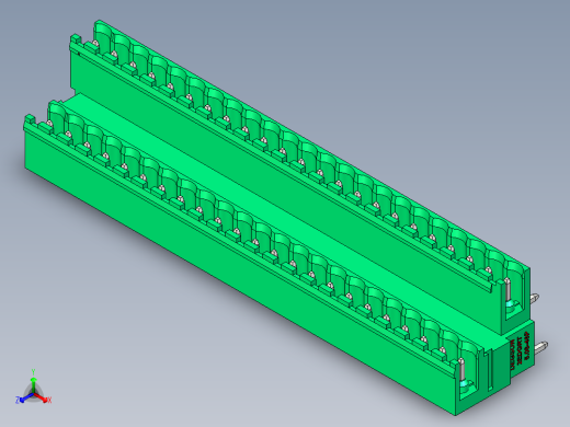 DEGSON 2EDG 系列 5.08mm 可插拔接线端子组-2EDGRT-5.08-46P-14-00AH