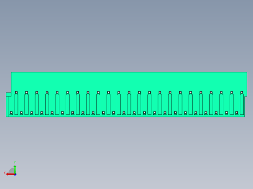 DEGSON 2EDG 系列 5.08mm 可插拔接线端子组-2EDGRT-5.08-46P-14-00AH后视缩略图