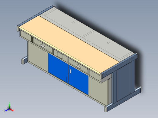 学生实验桌总图